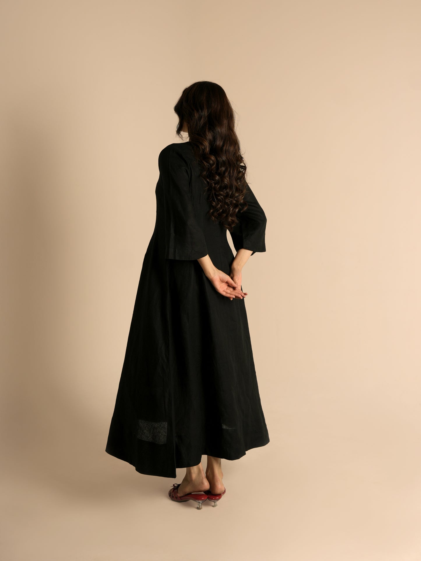 Drift linen dress