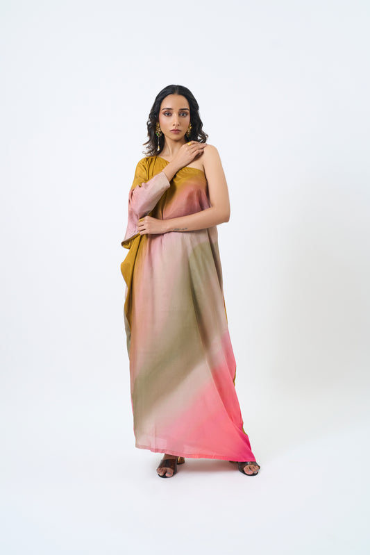 Honey mustard one shoulder dress Honey mustard one shoulder dress