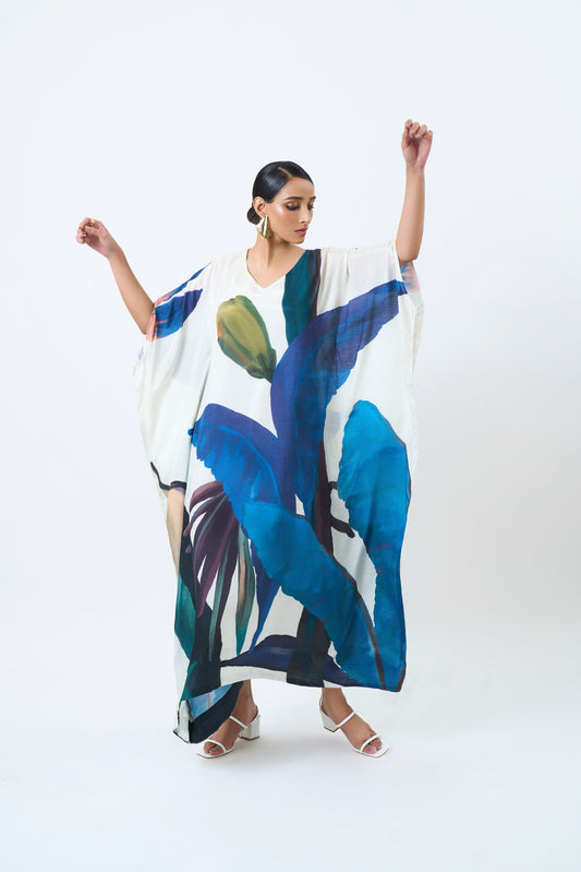 Blue leaf kaftaan Blue leaf kaftaan
