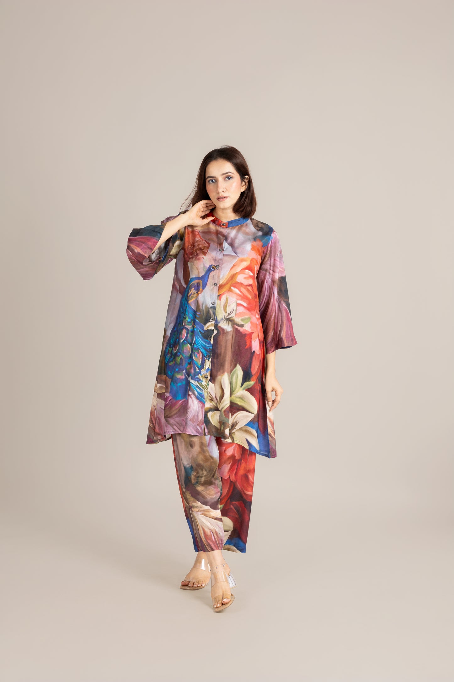 Feathered grace crane set