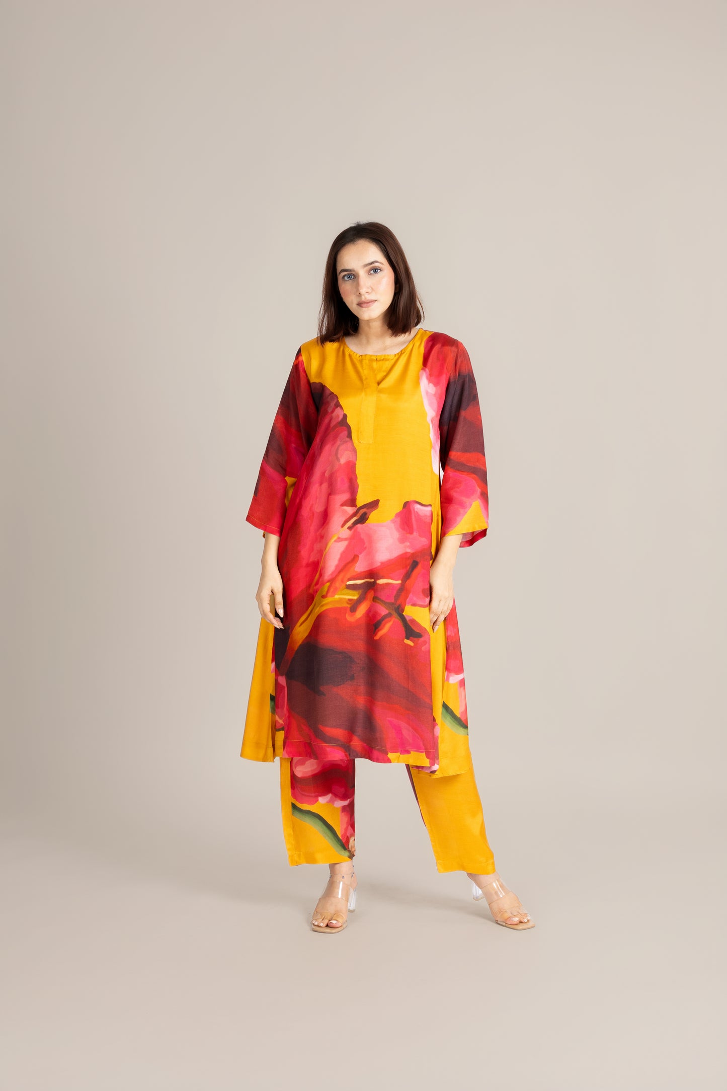 Sun petal placket set