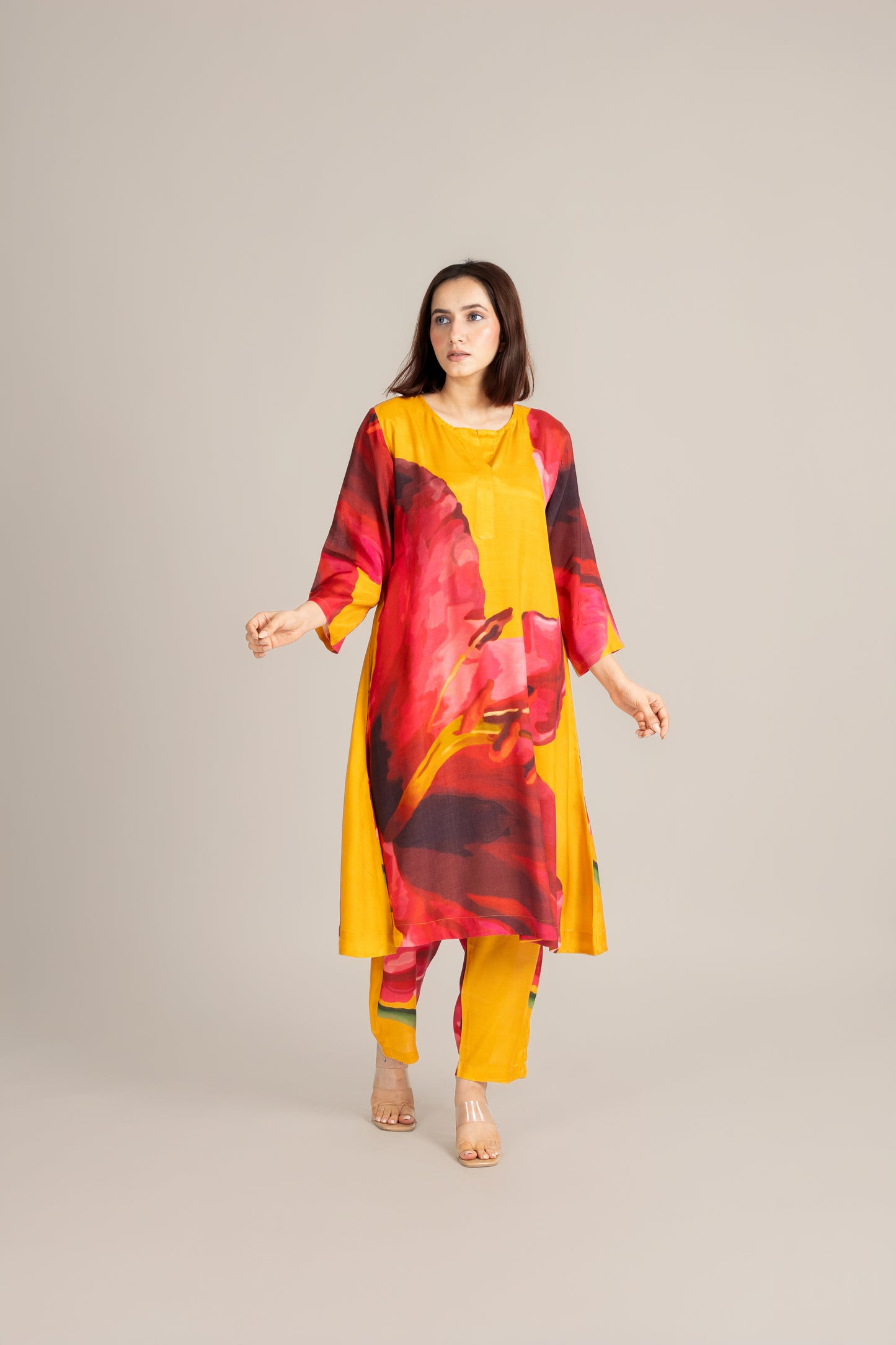Sun petal placket set