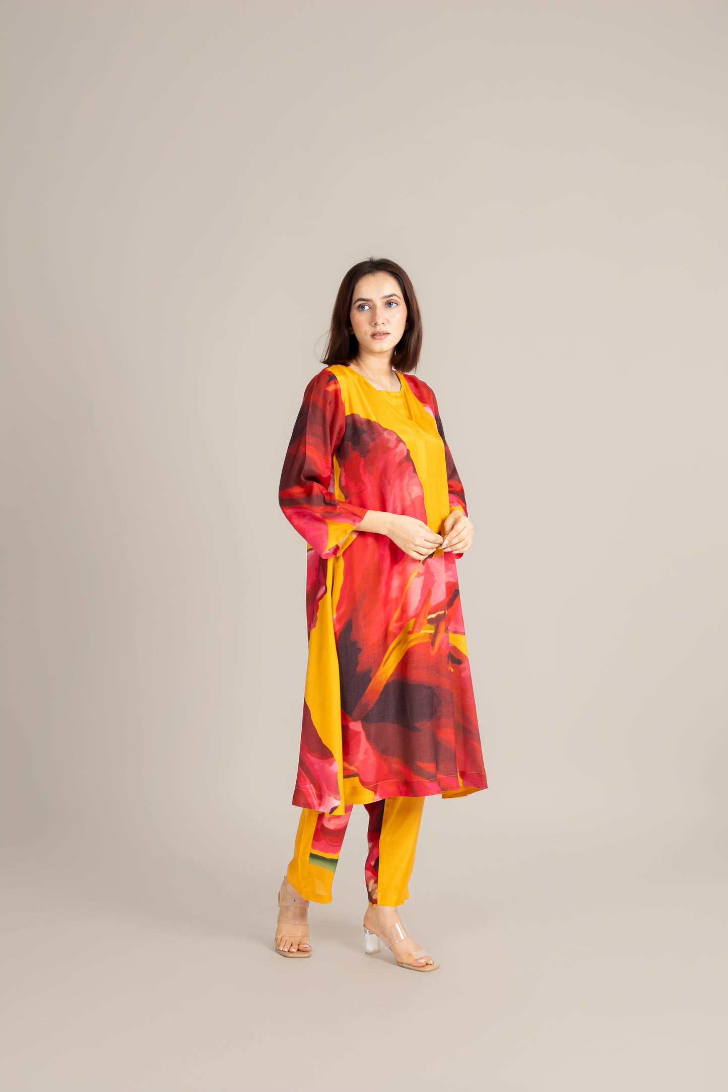 Sun petal placket set