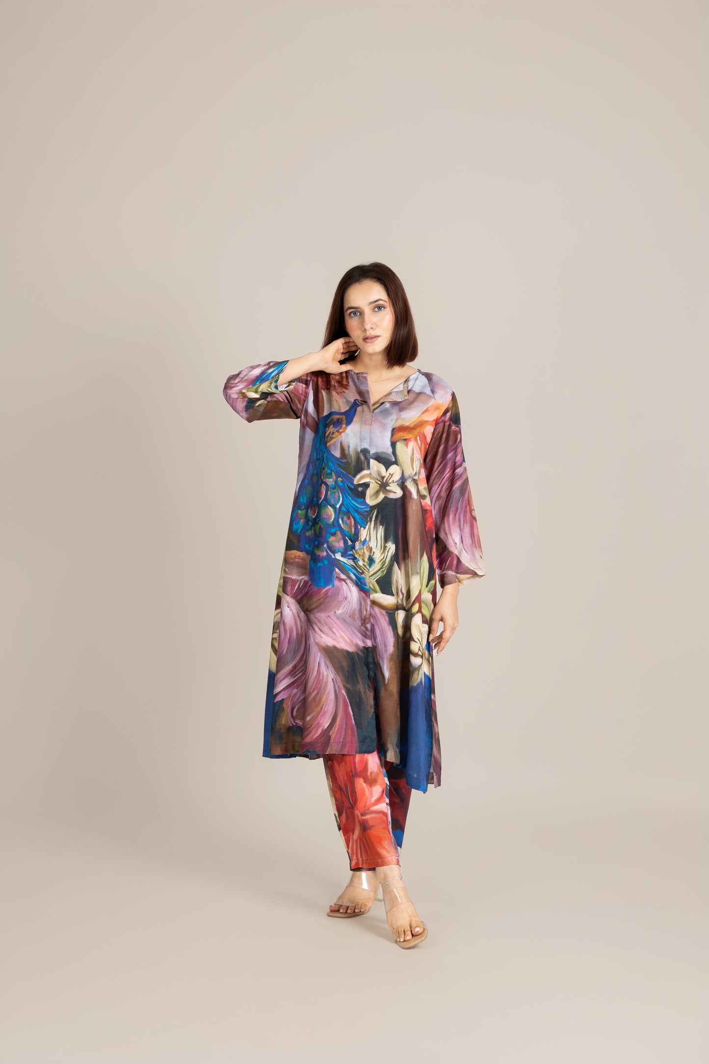 Feathered grace set