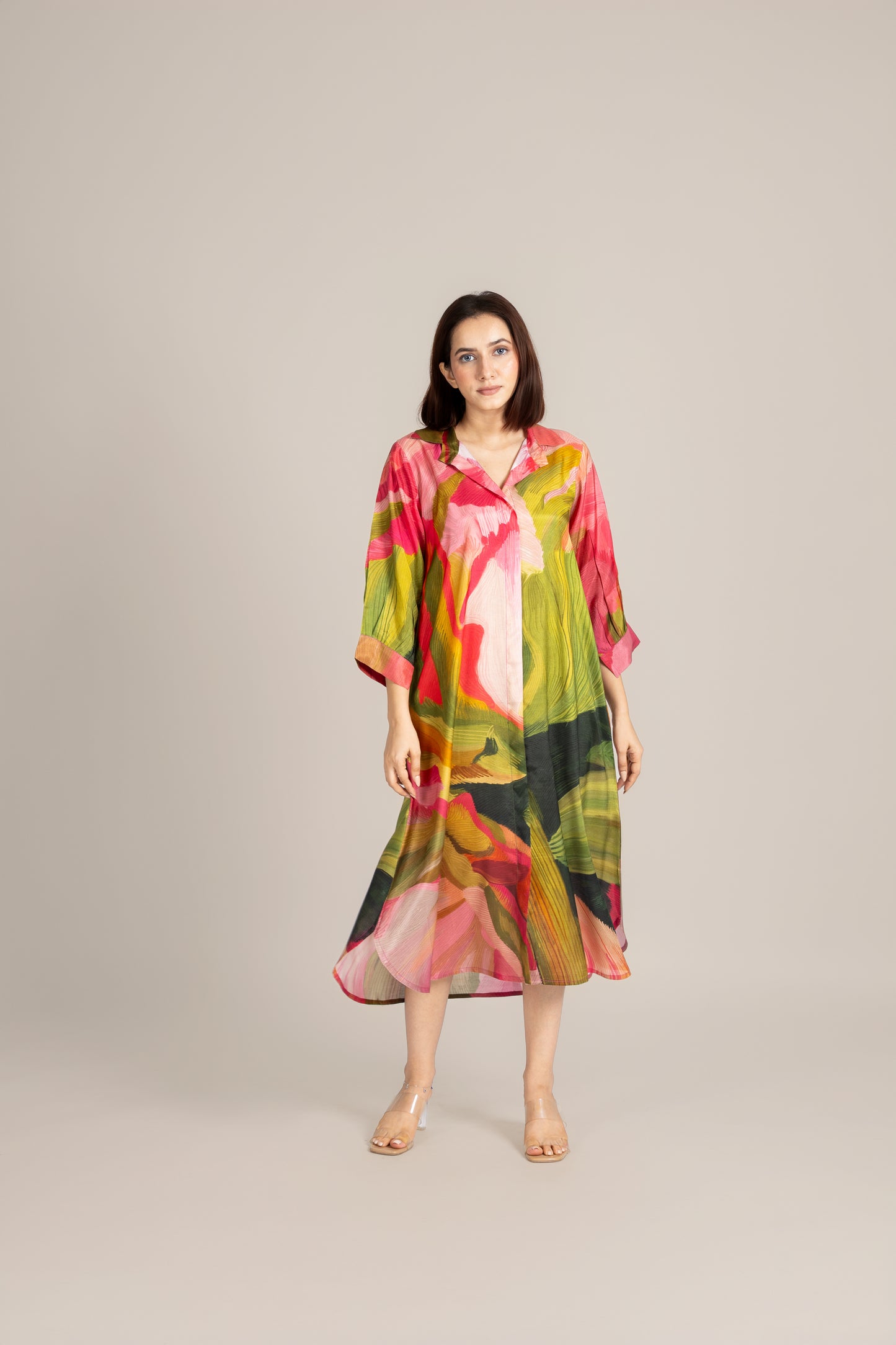 Palm line dress