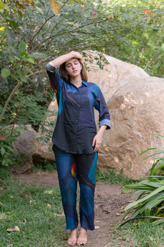 Forest shirt pant set Forest shirt pant set