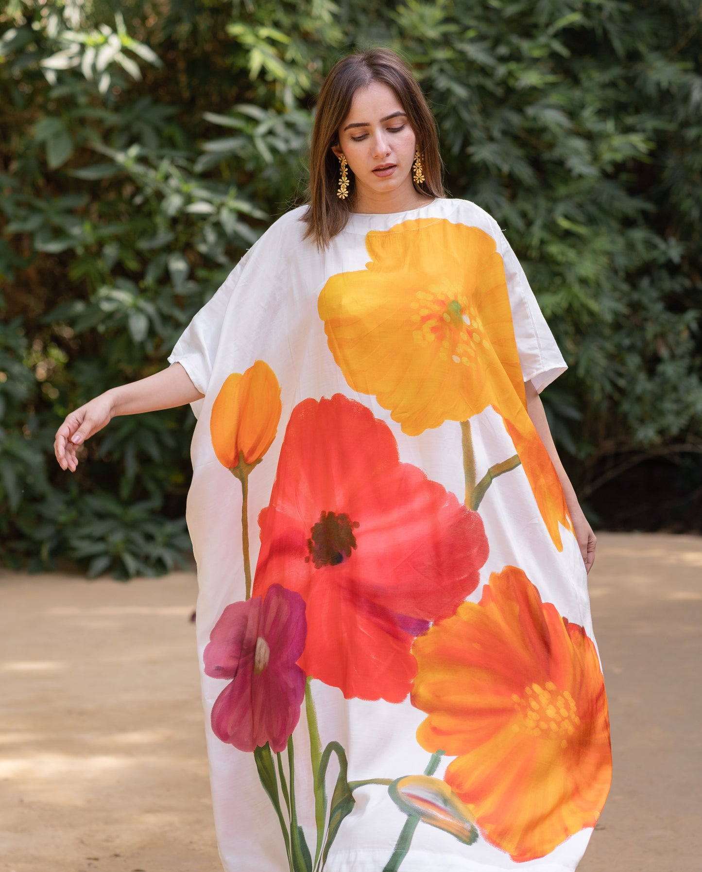 Floral kaftaan