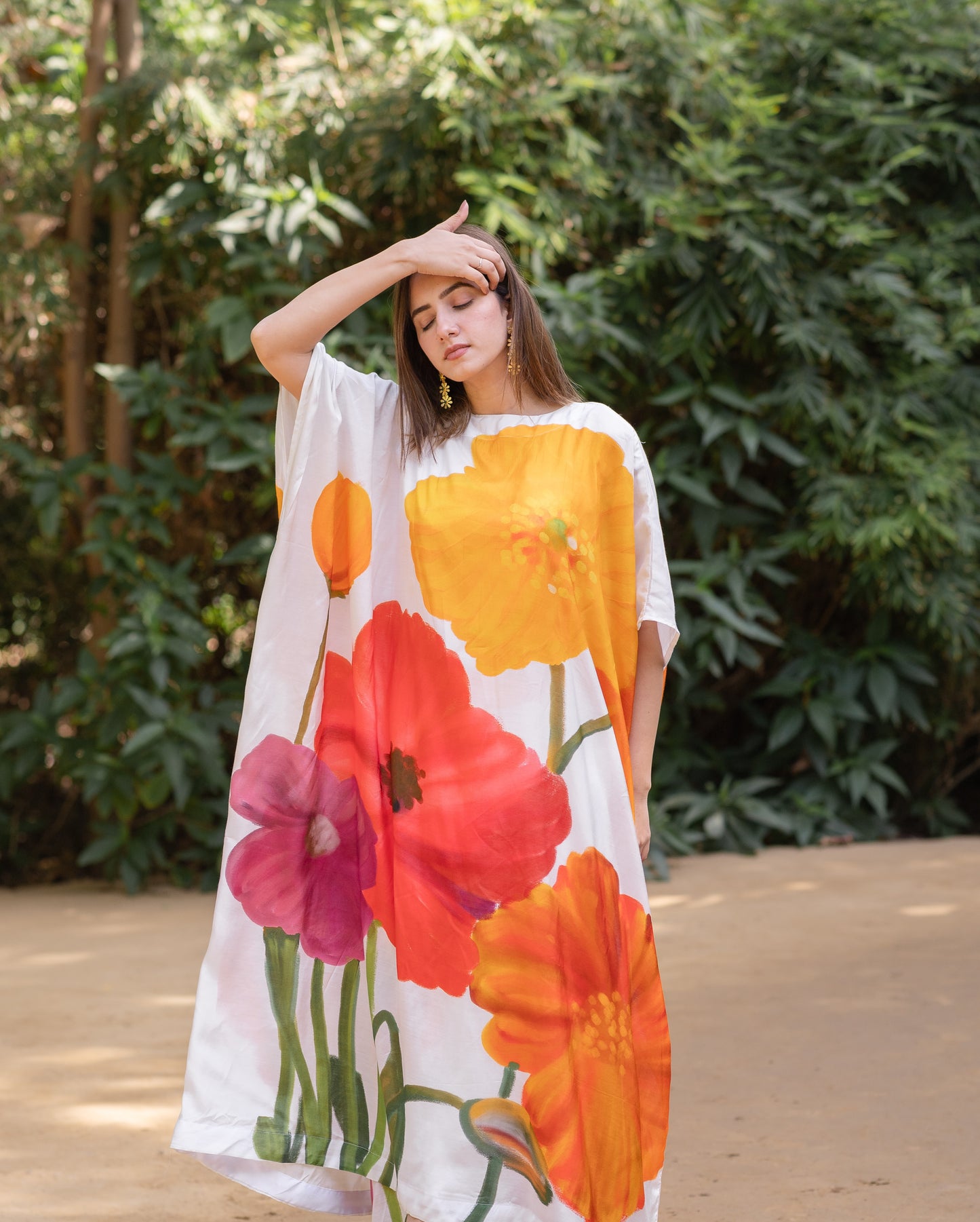 Floral kaftaan