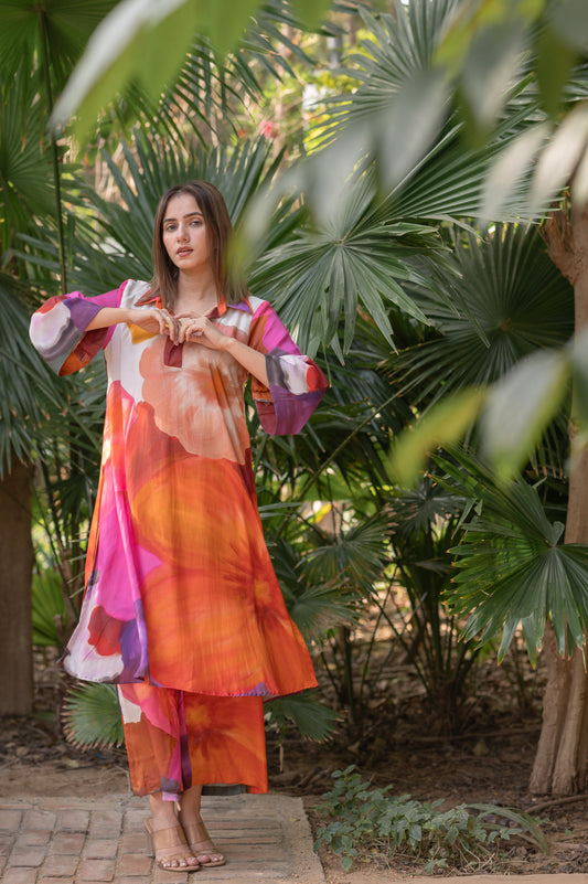 Amethyst short kurta set Amethyst short kurta set