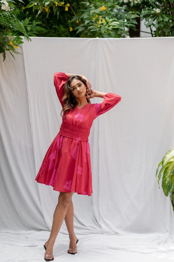 Tonal Rise Dress