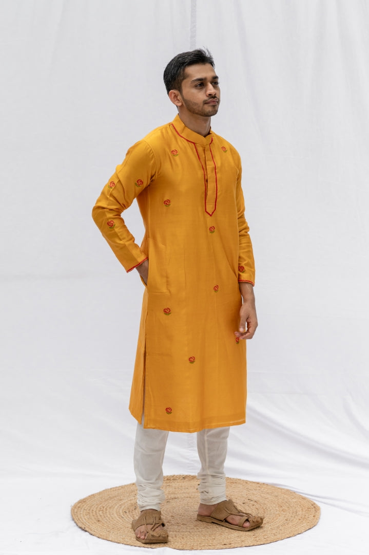 Yellow Rose kurta