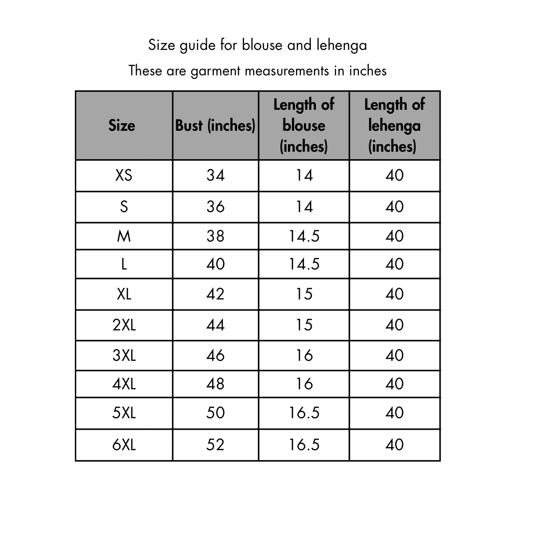 Size Guide