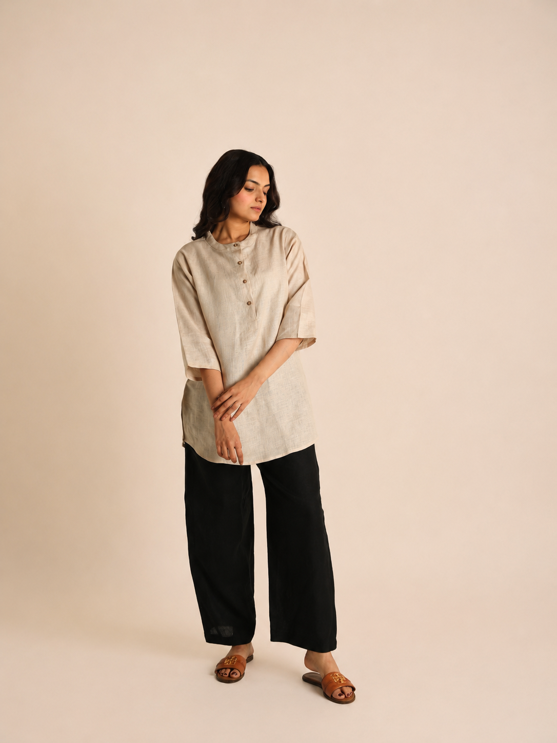 Core linen top and bottom
