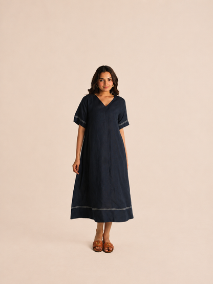 Airy linen dress