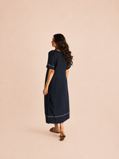 Airy linen dress