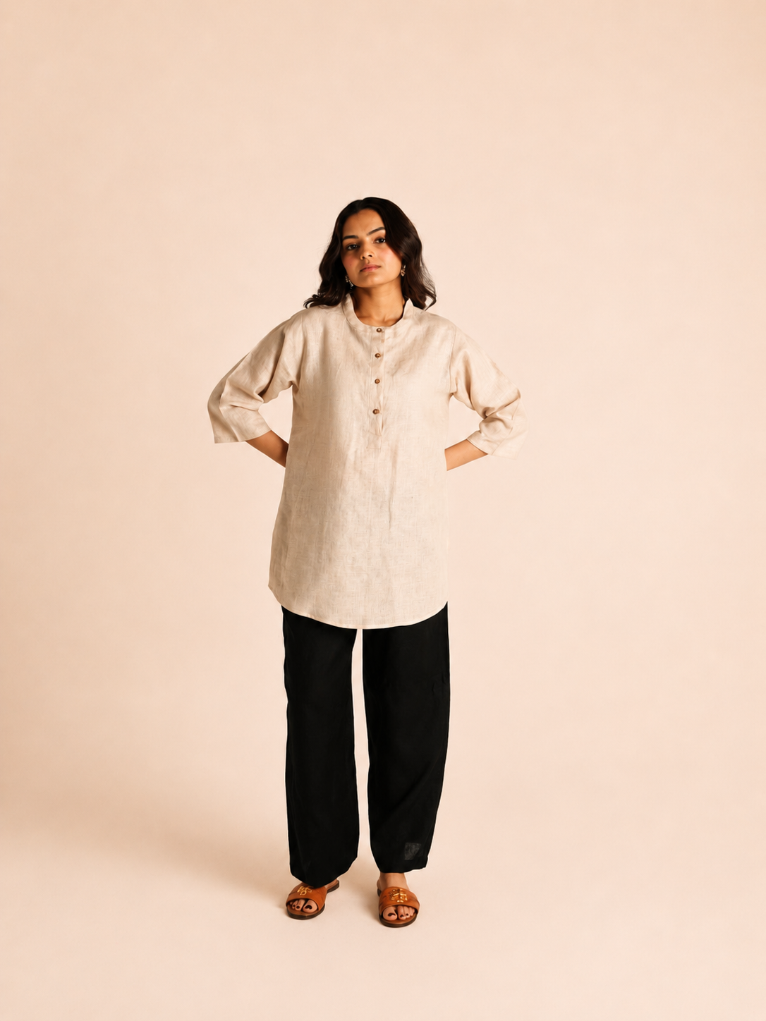 Core linen top and bottom