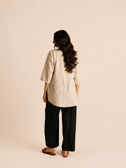 Core linen top and bottom