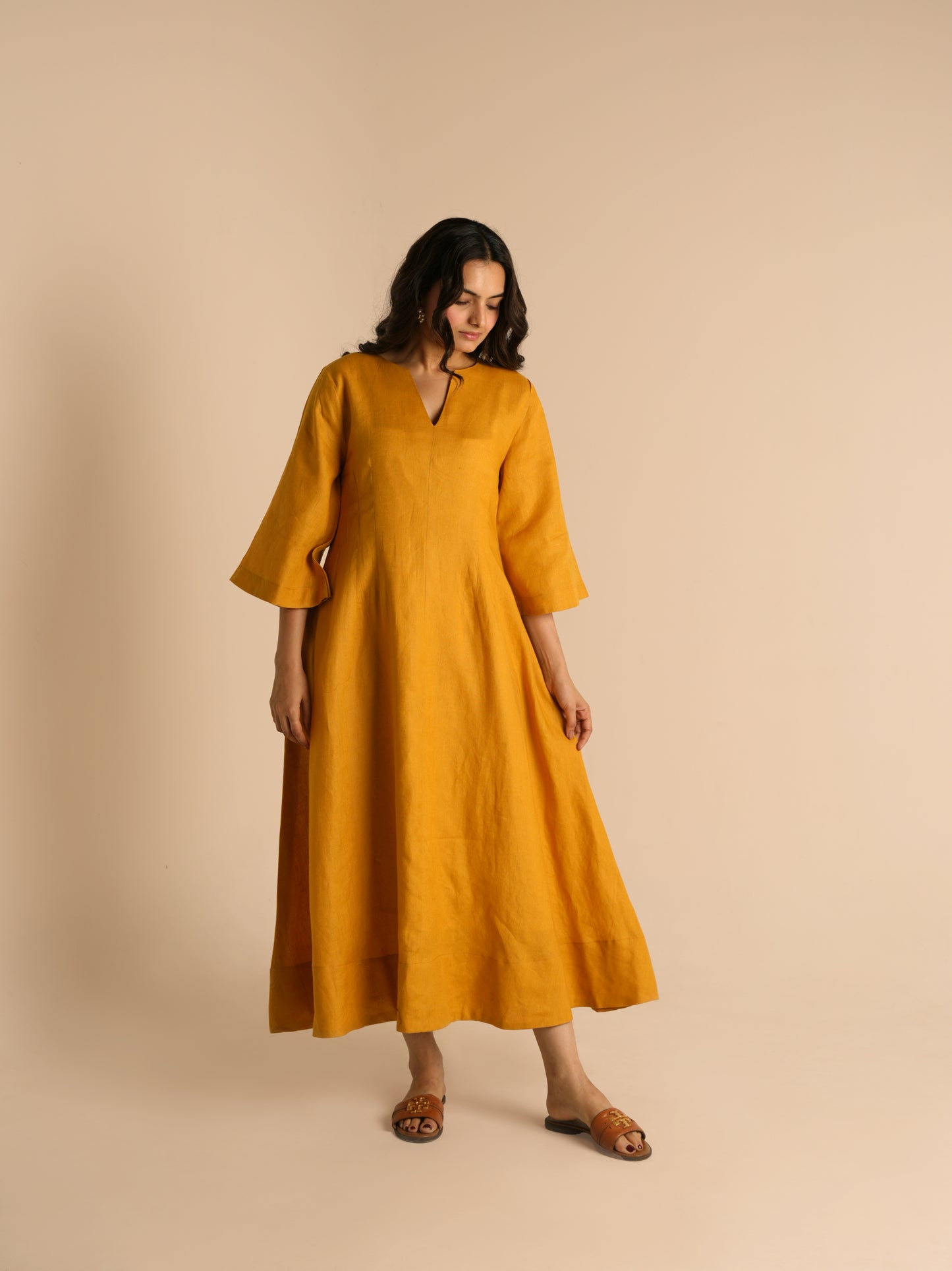 Sol linen dress