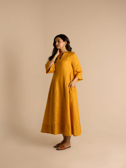 Sol linen dress