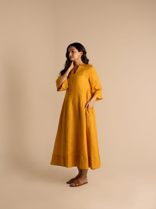 Sol linen dress