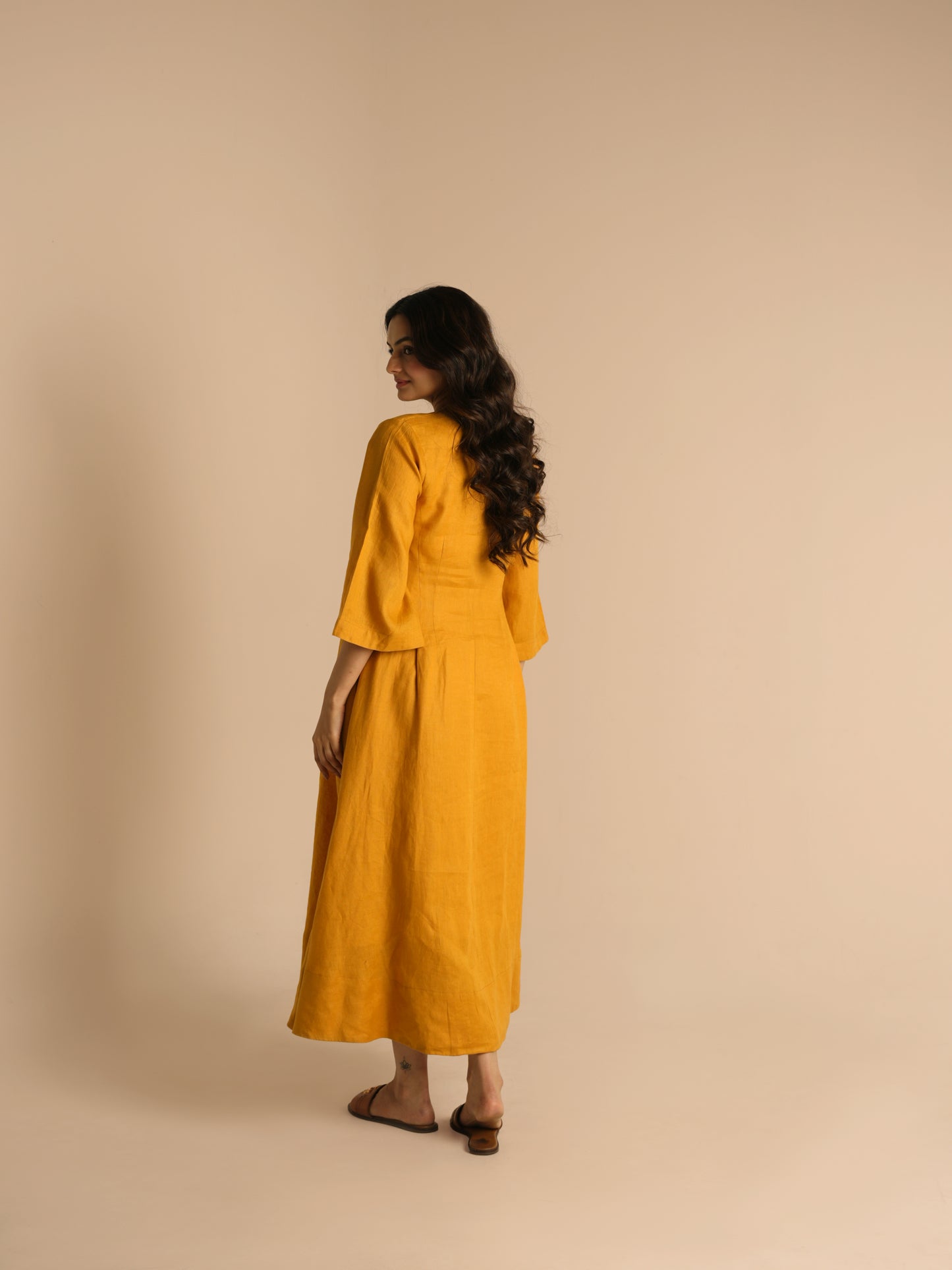 Sol linen dress