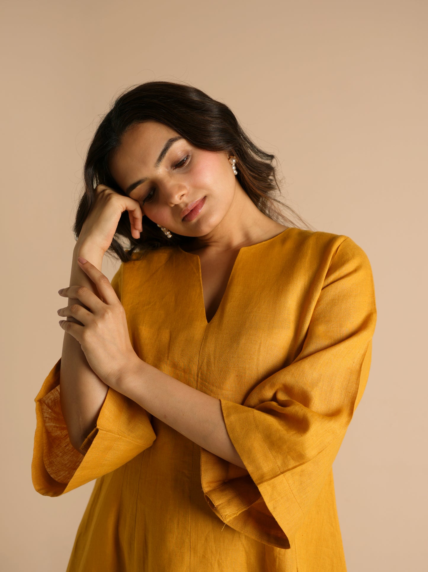 Sol linen dress