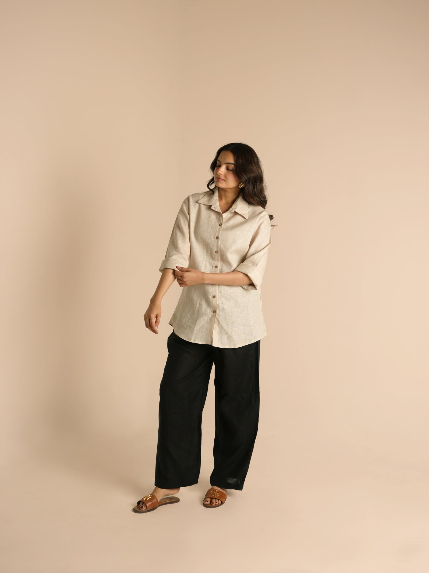 Beige shirt