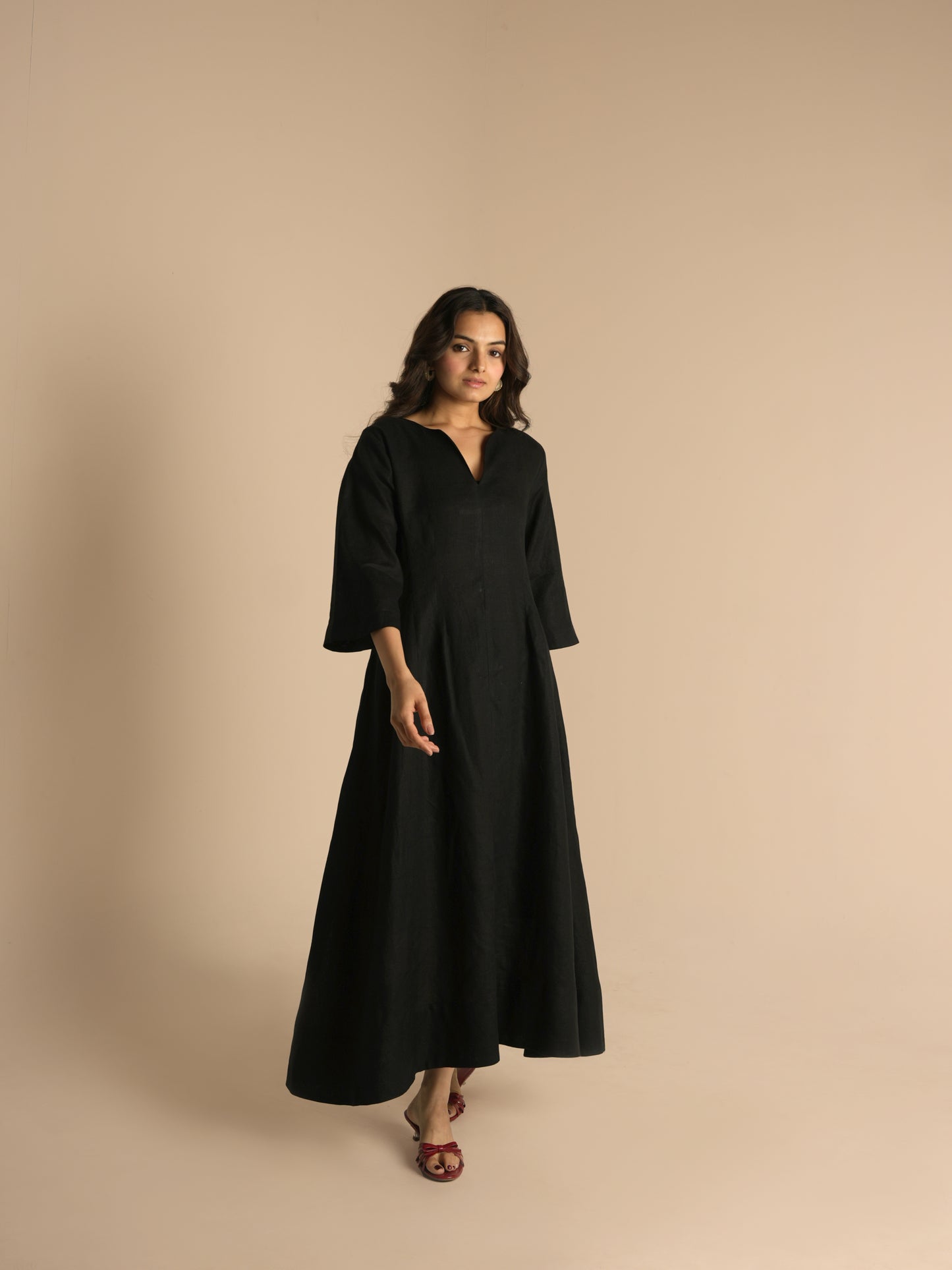 Drift linen dress
