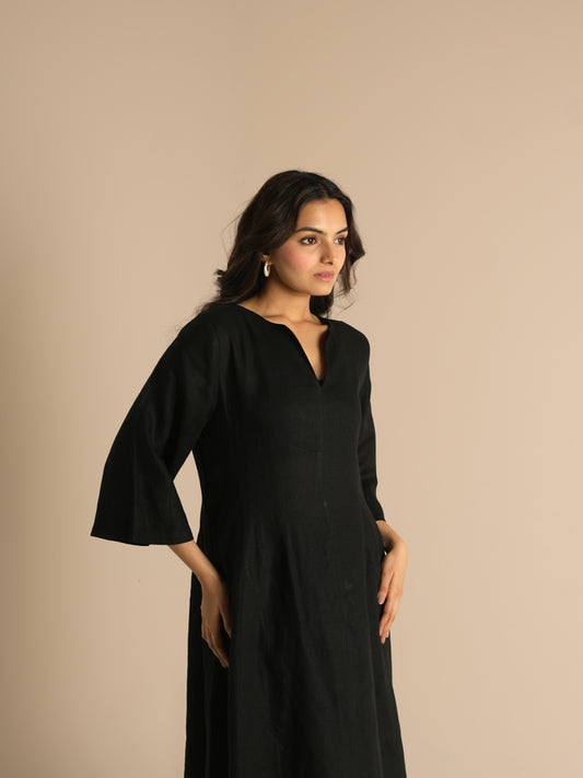 Drift linen dress