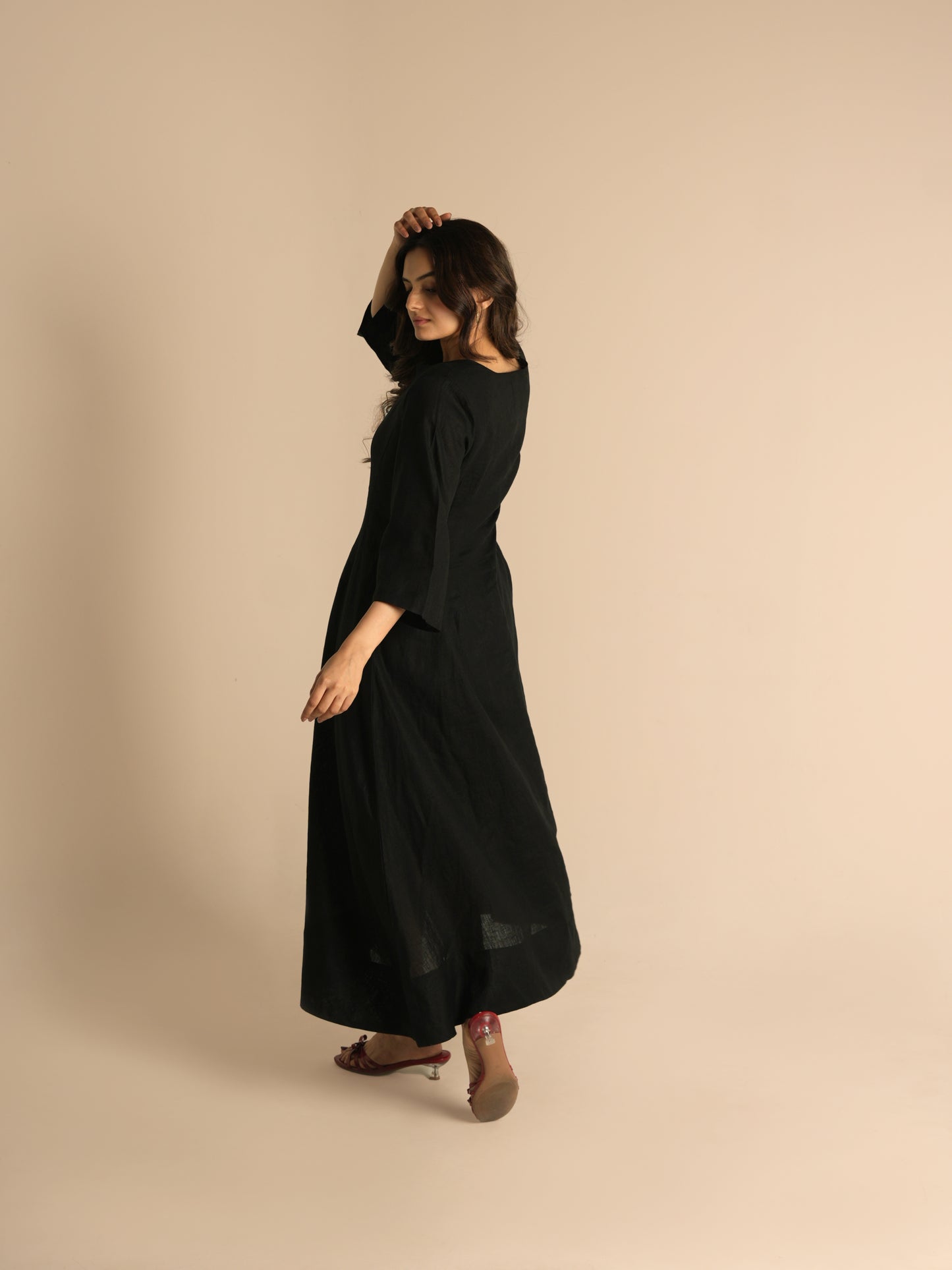 Drift linen dress