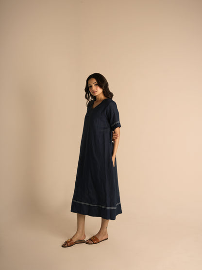 Airy linen dress