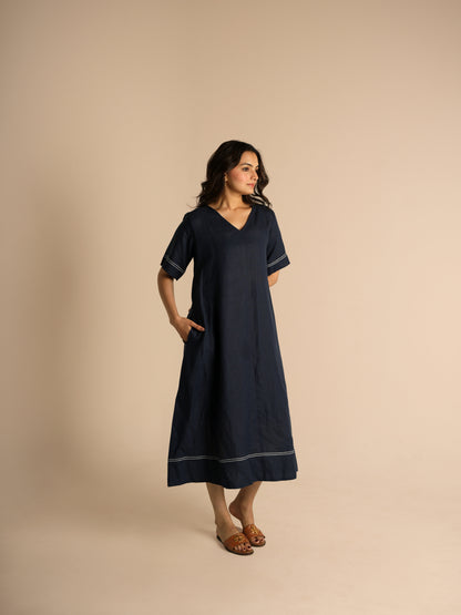 Airy linen dress