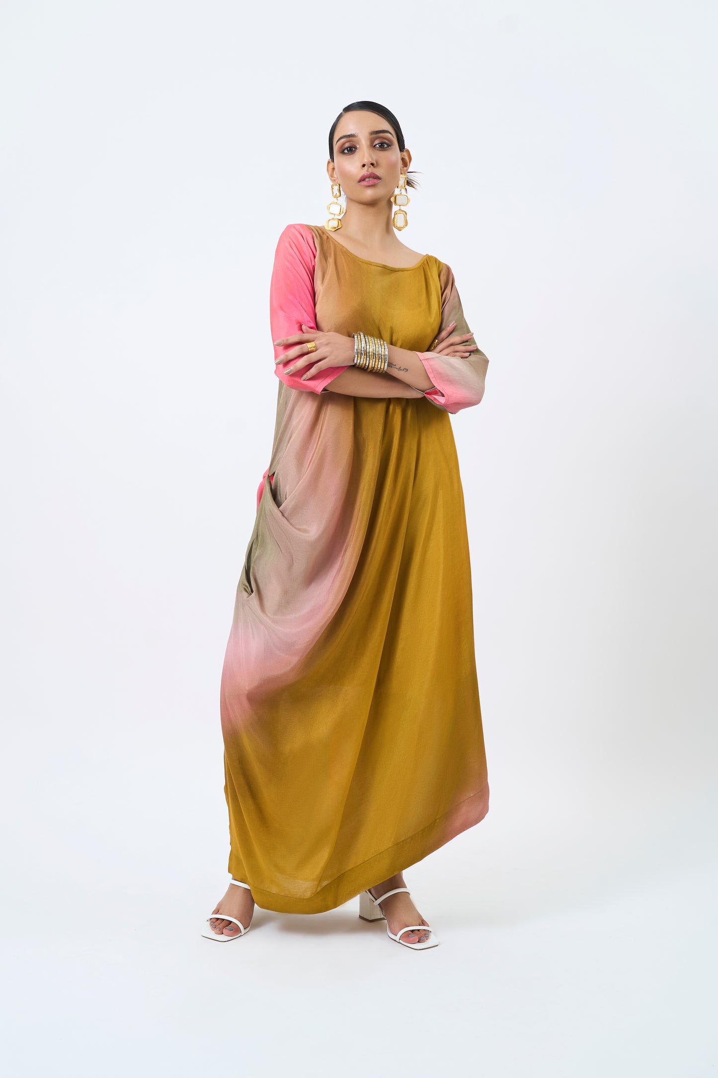 Honey mustard dress