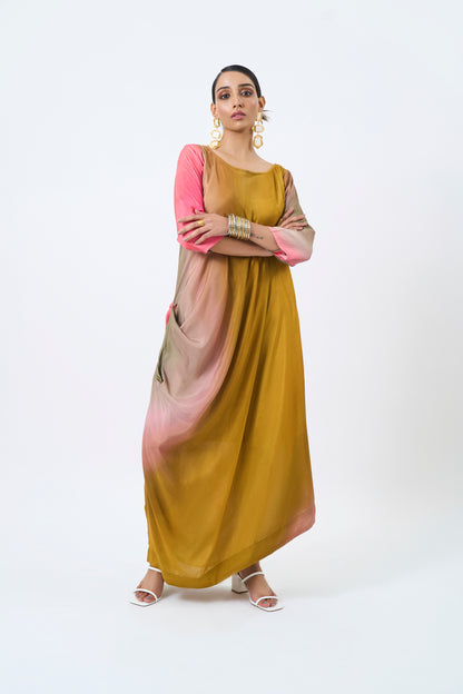 Honey mustard dress