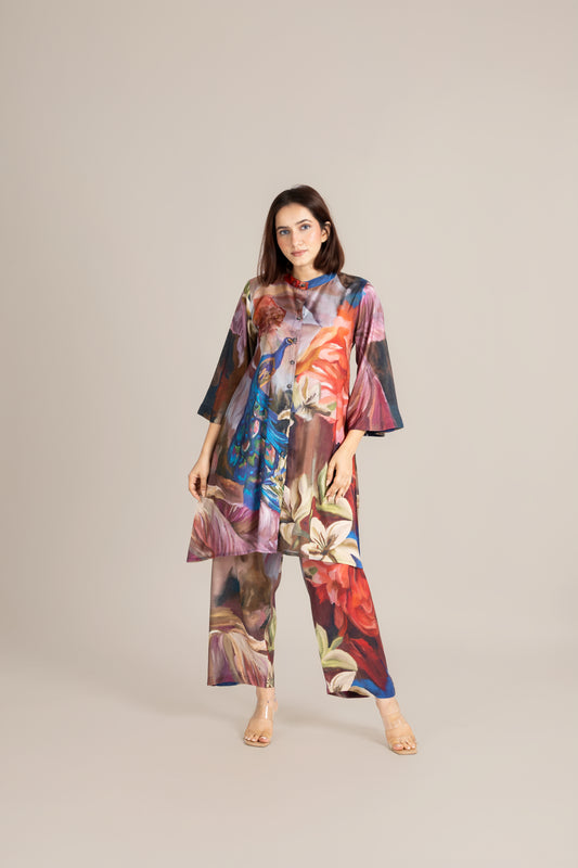 Feathered grace crane set