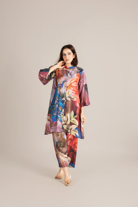 Feathered grace crane set