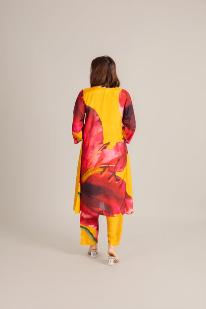 Sun petal placket set