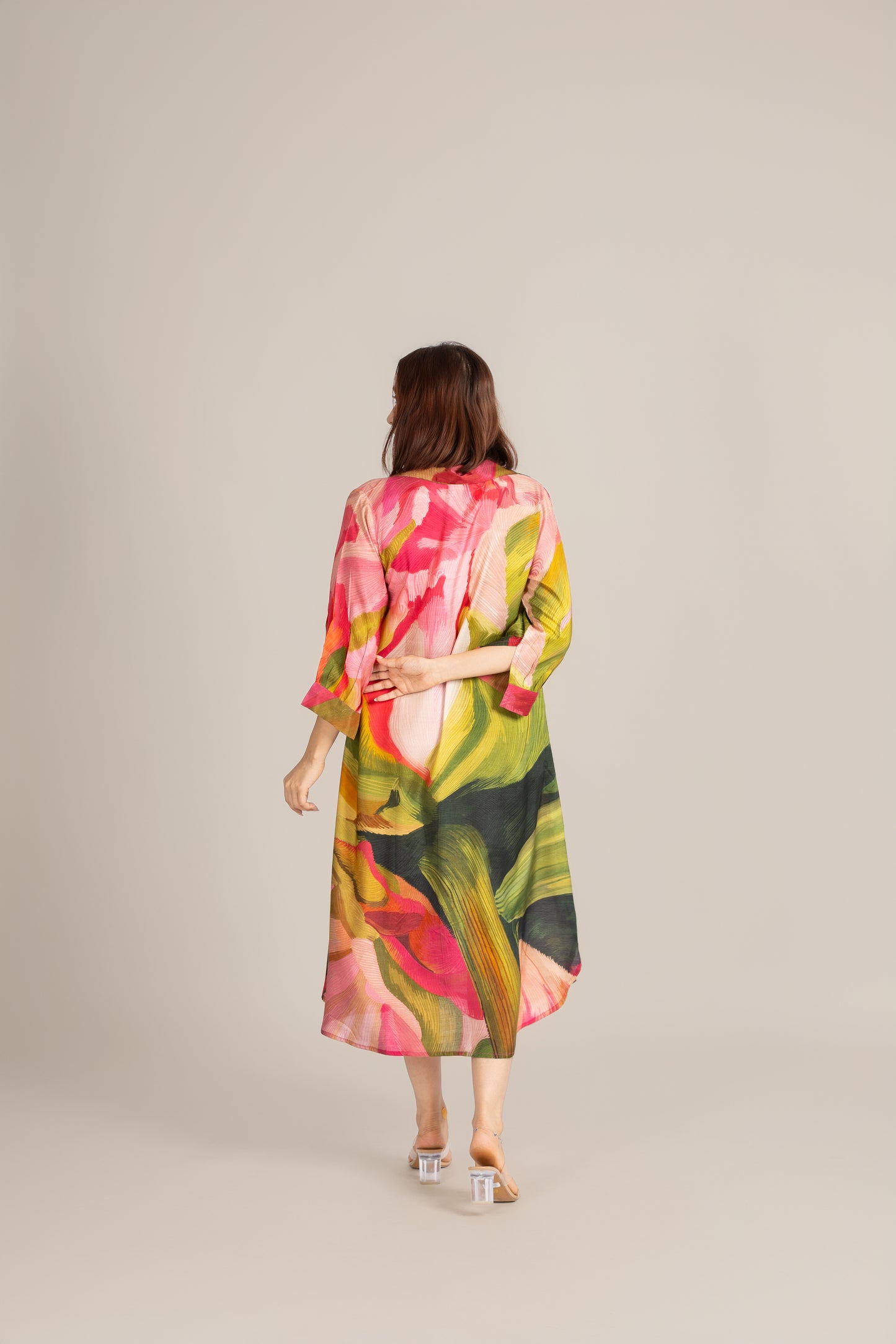 Palm line dress