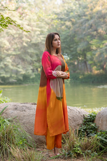 Sun burnt kurta set