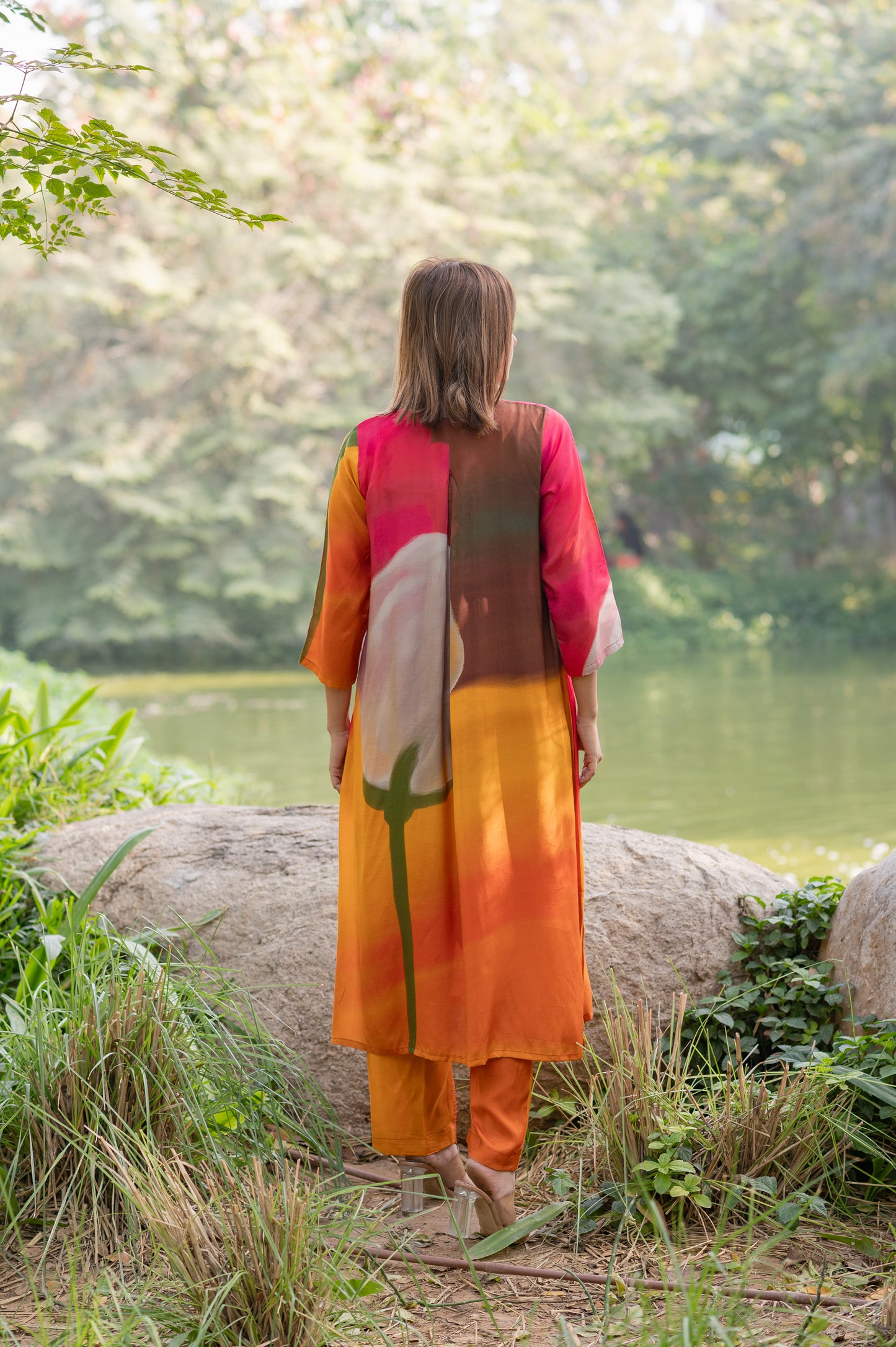 Sun burnt kurta set