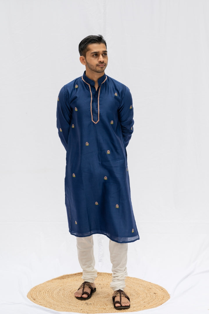 Blue Rose kurta