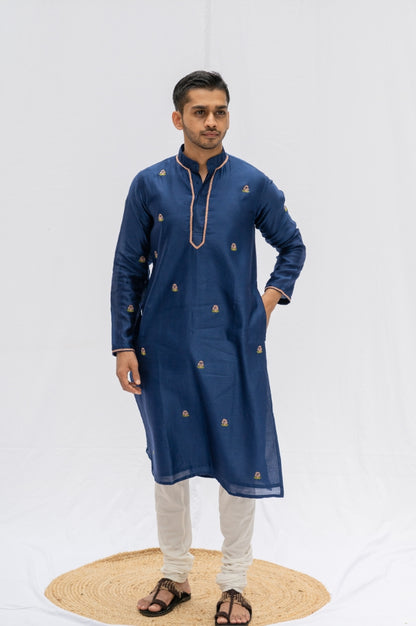 Blue Rose kurta