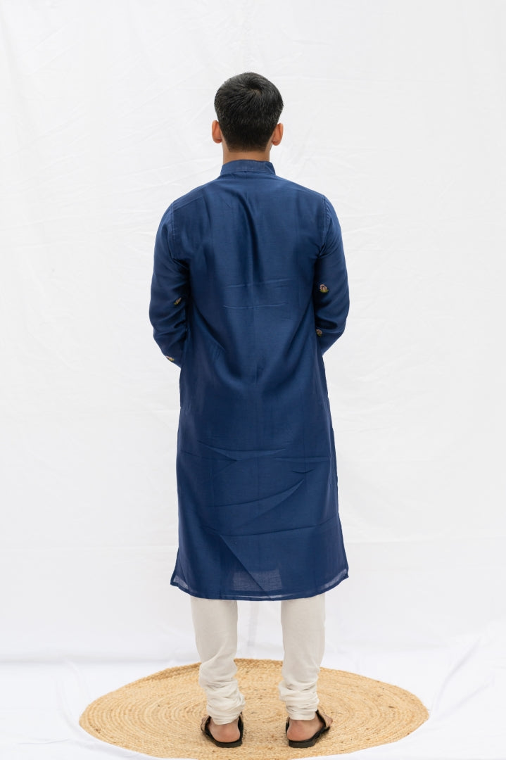 Blue Rose kurta