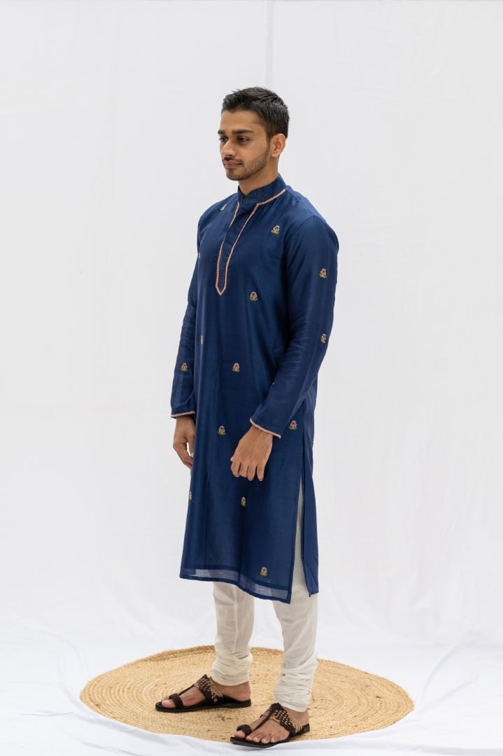 Blue Rose kurta