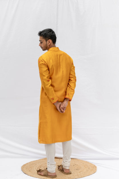 Yellow Rose kurta