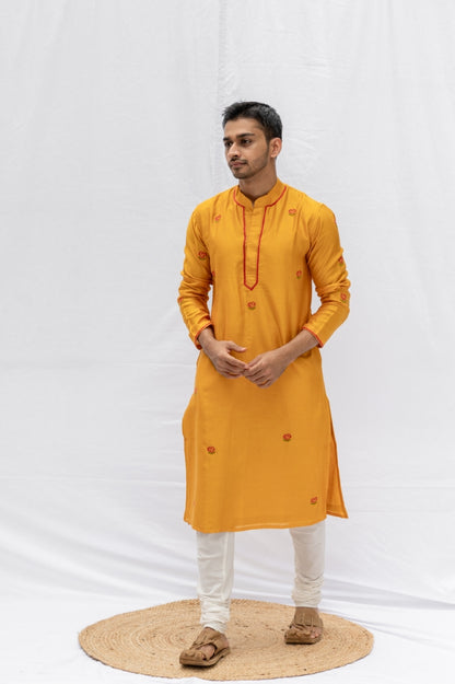 Yellow Rose kurta