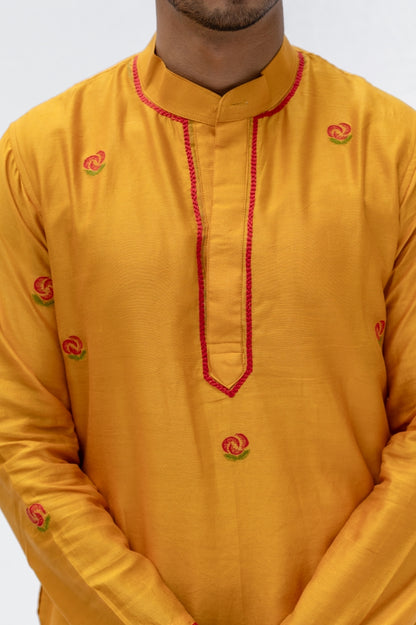 Yellow Rose kurta